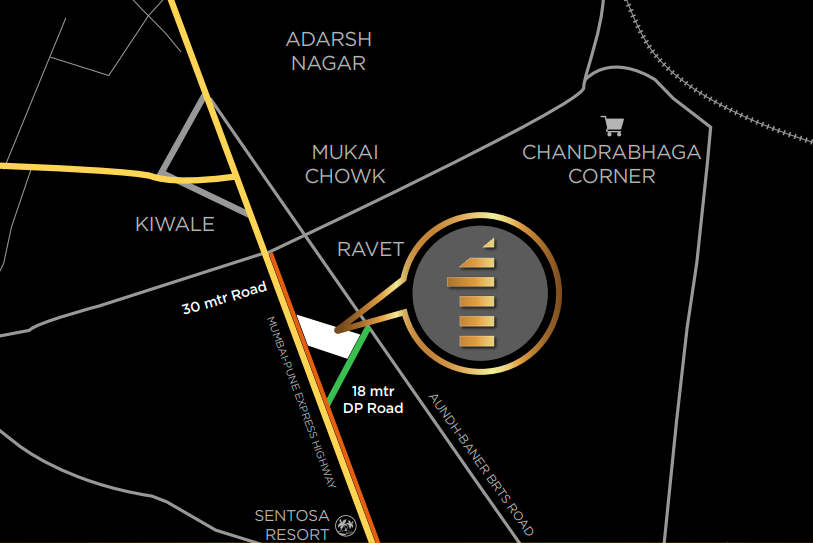 City One Ravet Vezdaa map